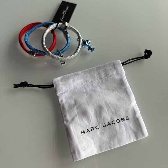 MARC JACOBS Peanut snoopy collection hair rubber band set of 3 - Picture 1 of 4